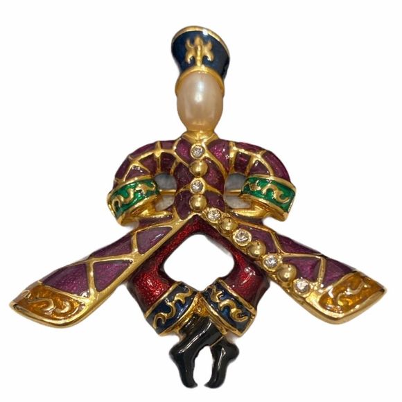 Vintage Joan Rivers Classics Collection Brooch - Picture 7 of 15